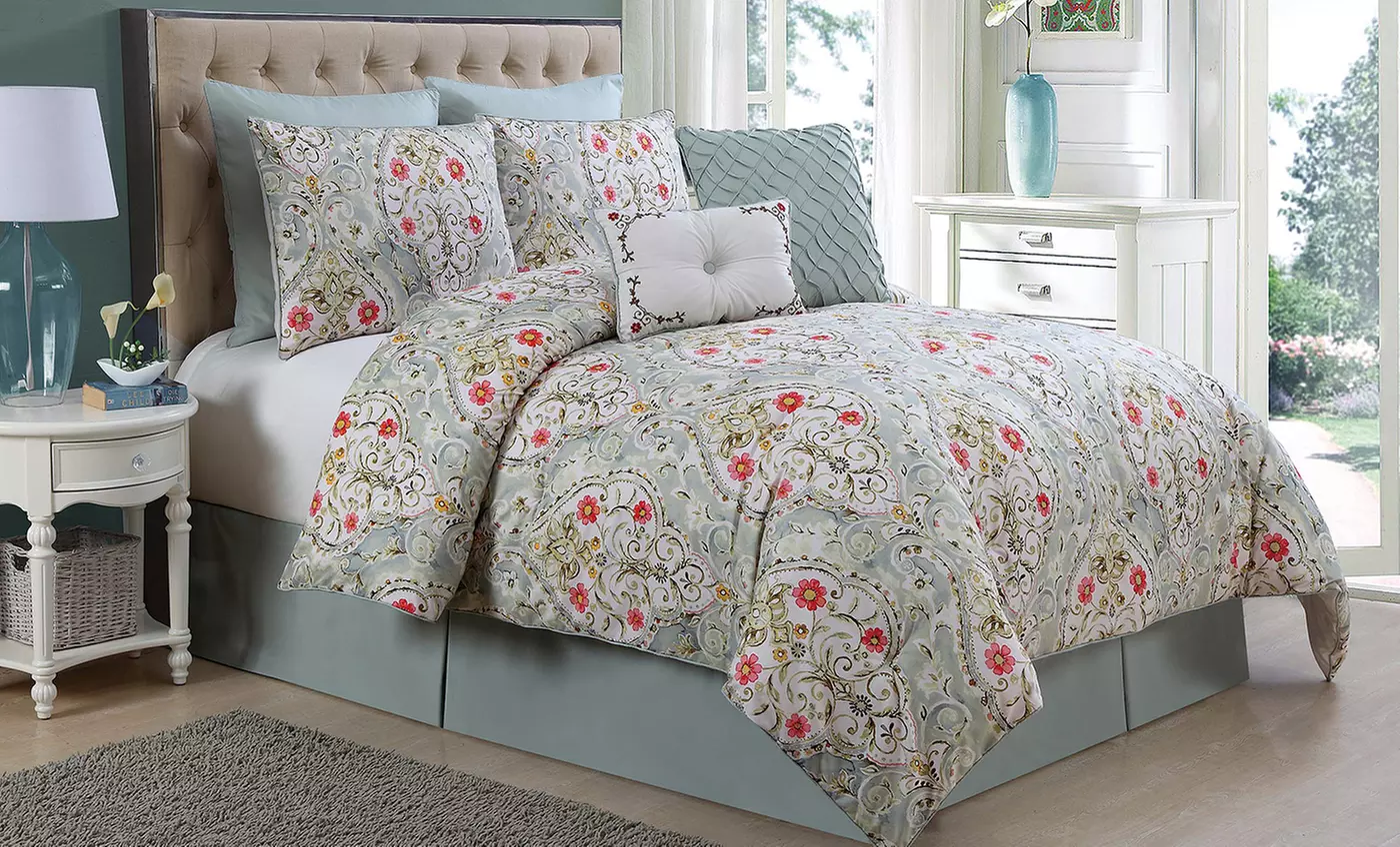 Evangeline 8-Piece Comforter Set - Primary Image