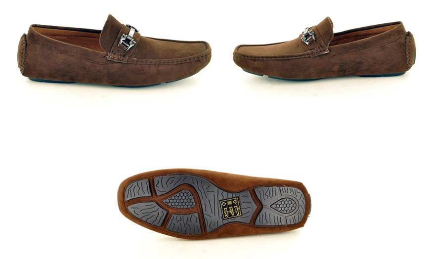 Image 11: Men's Casual Loafers with Buckle