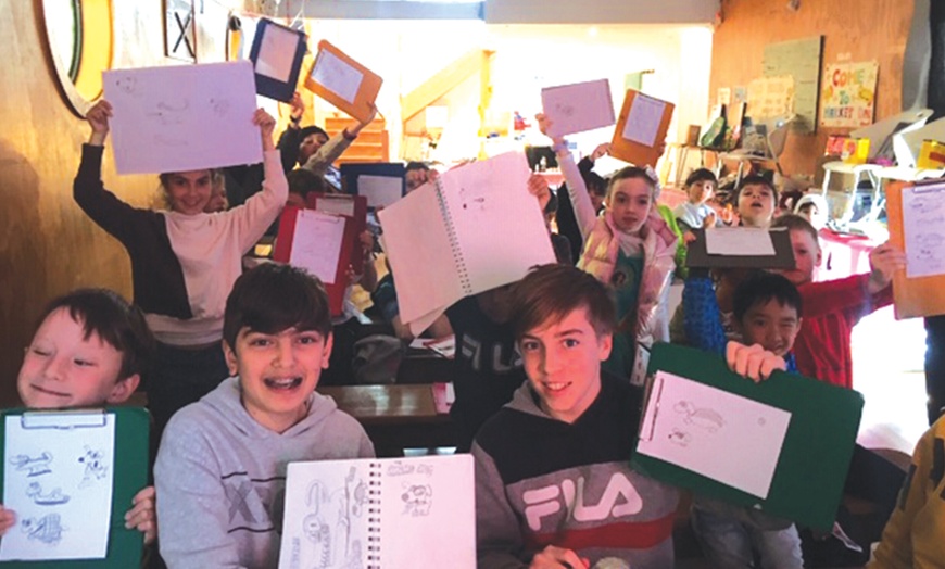 Image 4: Kids Cartooning Camps - Available at Various Locations