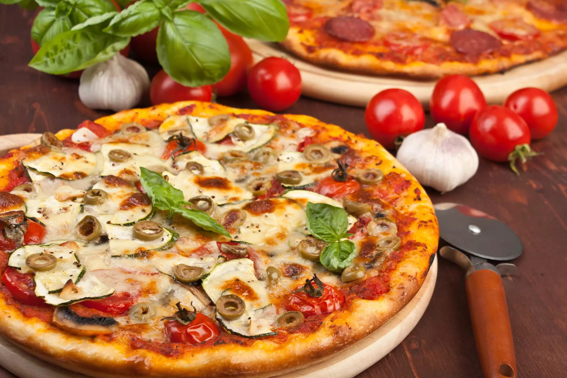 Two 32oz Fountain Drinks with Purchase of One Large, One Topping Pizza at Marco Polo Pizza - Primary Image