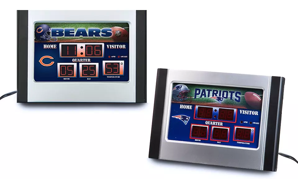 NFL Scoreboard Alarm Clock - Primary Image