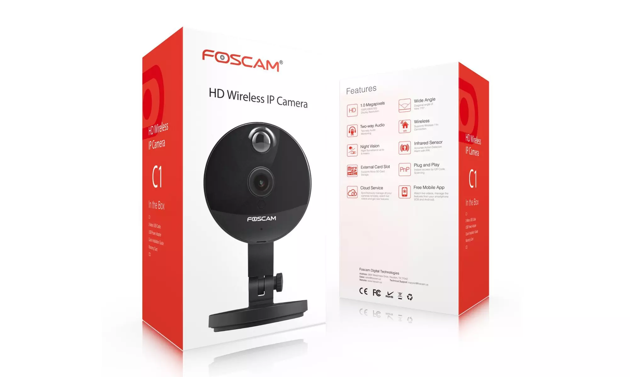 Foscam C1 Surveillance Security Camera - Second Medium