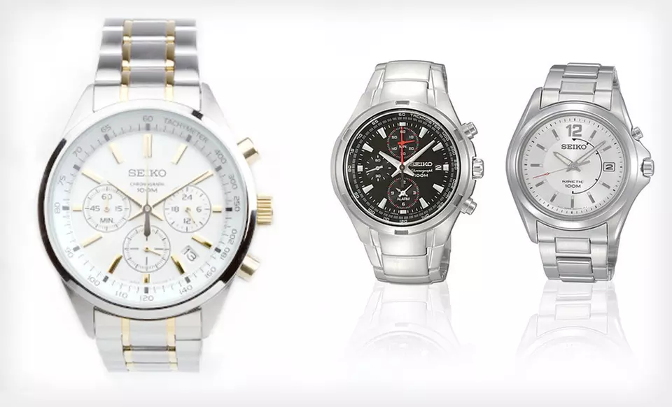 Seiko Men's Watches (Up to 75% Off). 12 Styles Available. Free Shipping. - Primary Image