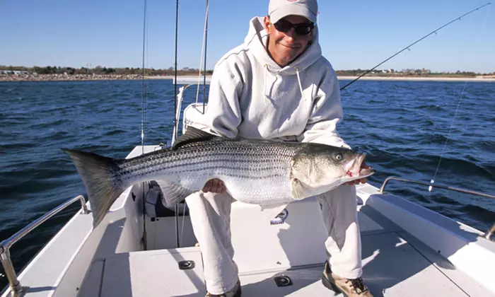 $27for a Half-Day Fishing Trip from Pierpoint Landing ($45Value) - Primary Image