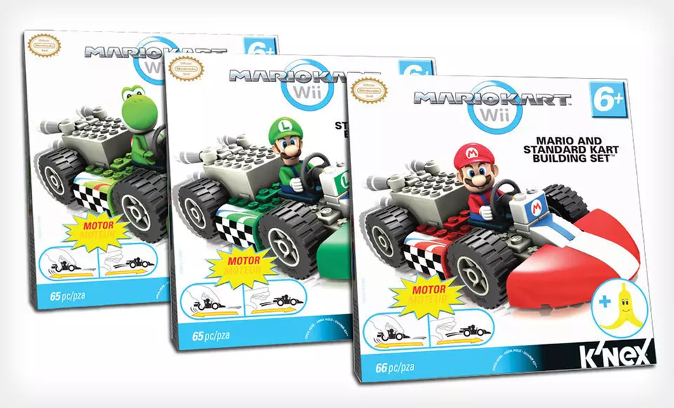 $8 for a K'Nex Mario Kart Wii Building Set ($15.99 List Price). Three Options Available. Free Returns. - Second Medium