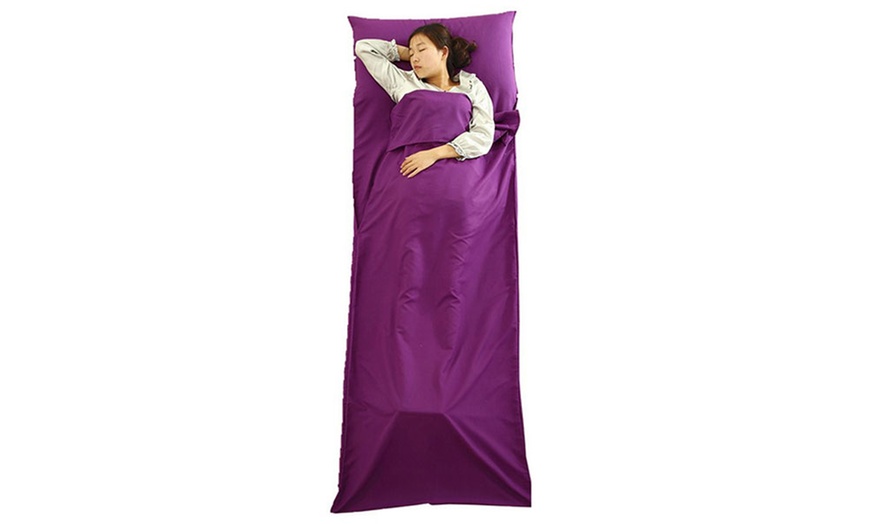 Image 4: Foldable Cotton Sleeping Bag