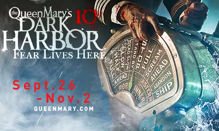 General Admission to Dark Harbor for One at The Queen Mary Through November 2 (Up to 41% Off) - Primary Image