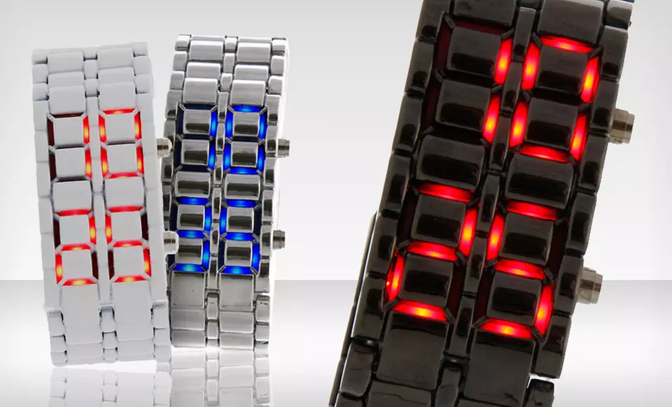 $9.99 for a Digital Bracelet LED Watch ($18.15 List Price). Multiple Colors Available. Free Returns. - Primary Image