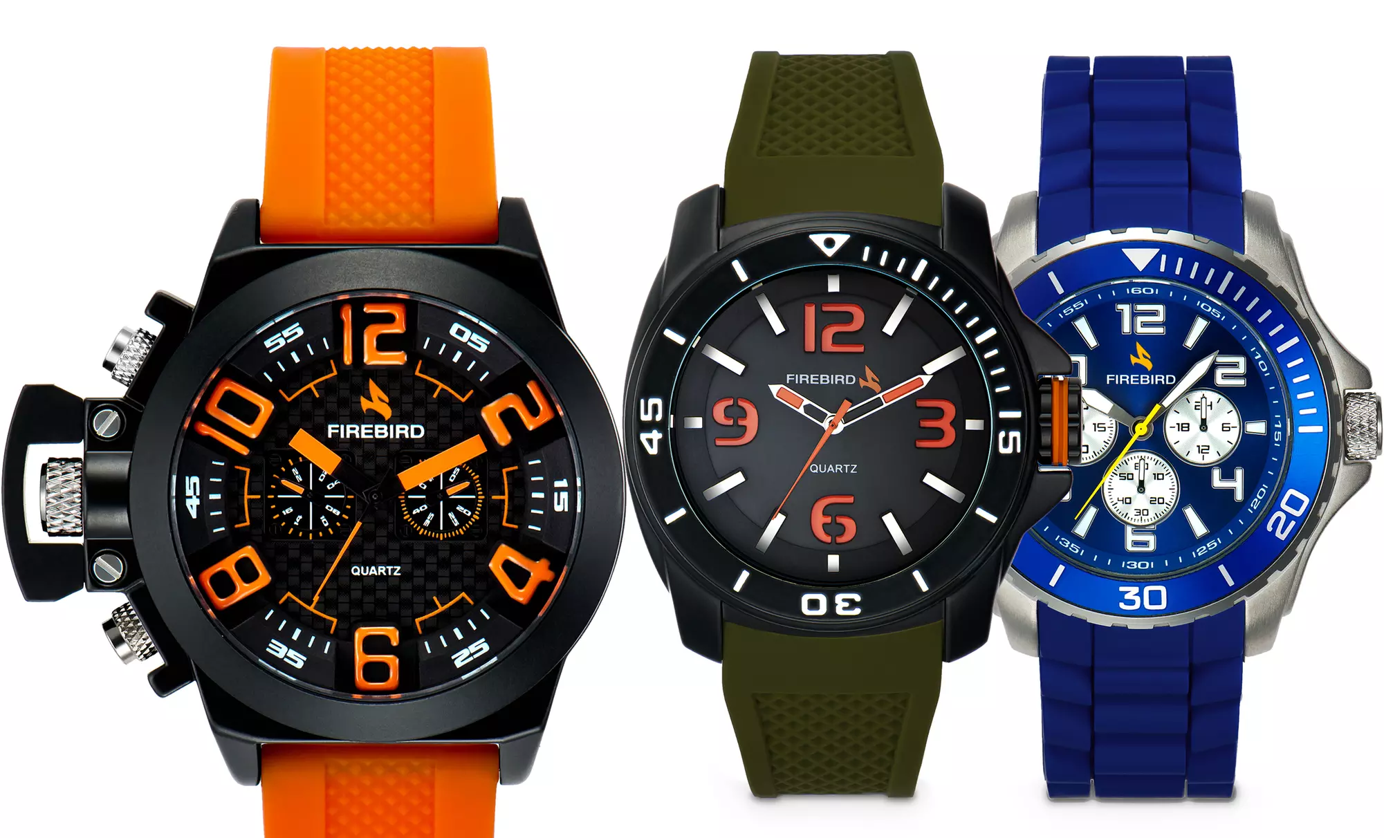 Firebird Hunter, Aras, and Pilot Men's Watches. - Primary Image