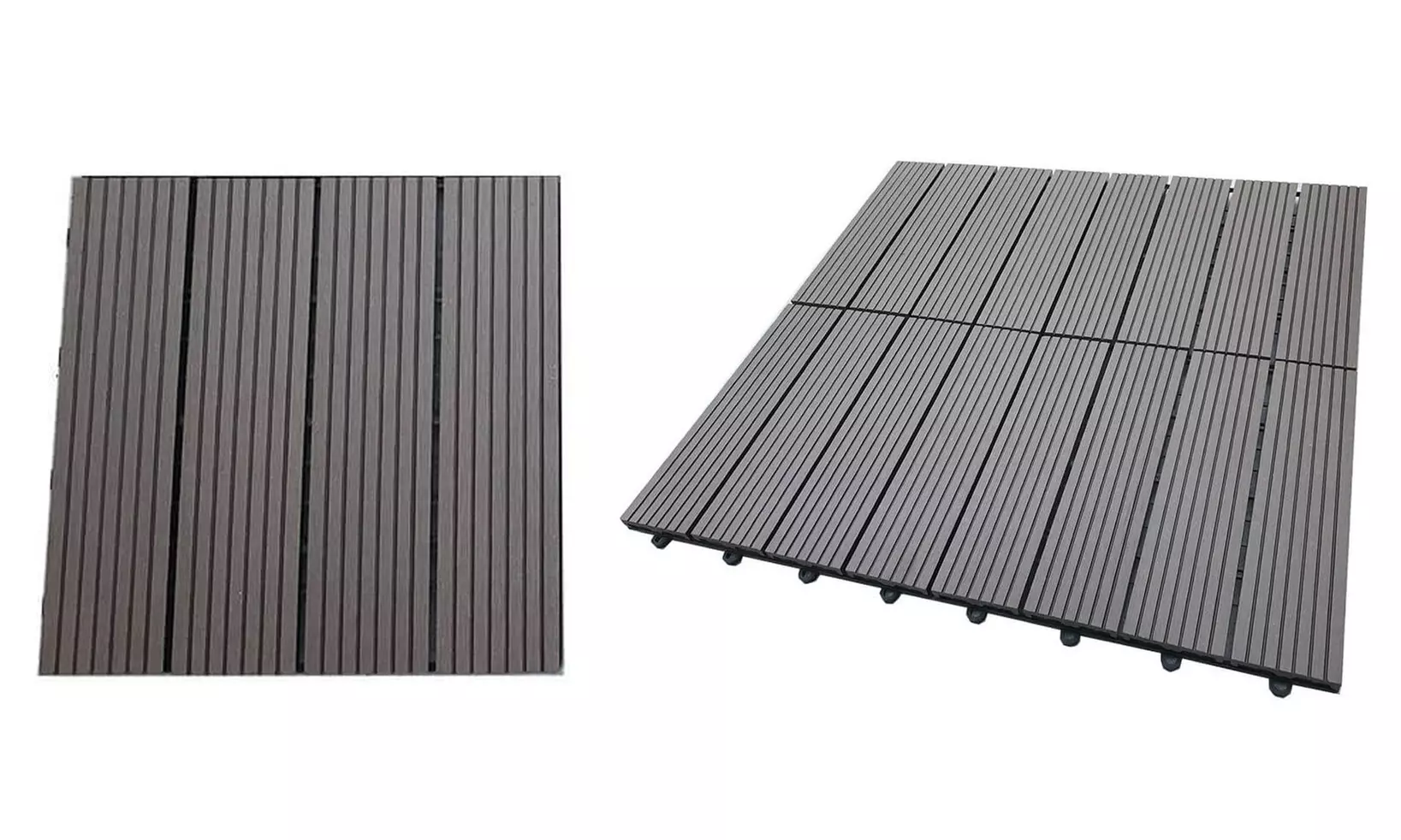 Home Deluxe WPC-Holzfliesen