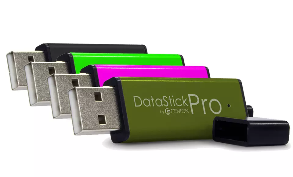 Centon 8GB DataStick Pro USB 2.0 Flash Drive. Multiple Colors Available. Free Returns. - Primary Image