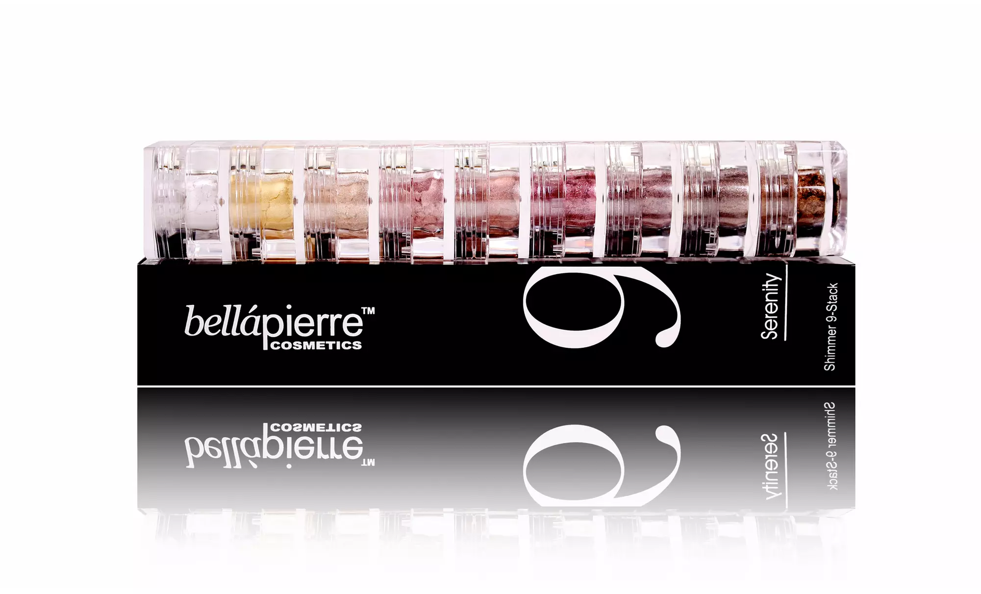 9-Pack of Bellápierre Serenity Shimmer Powder - Second Medium