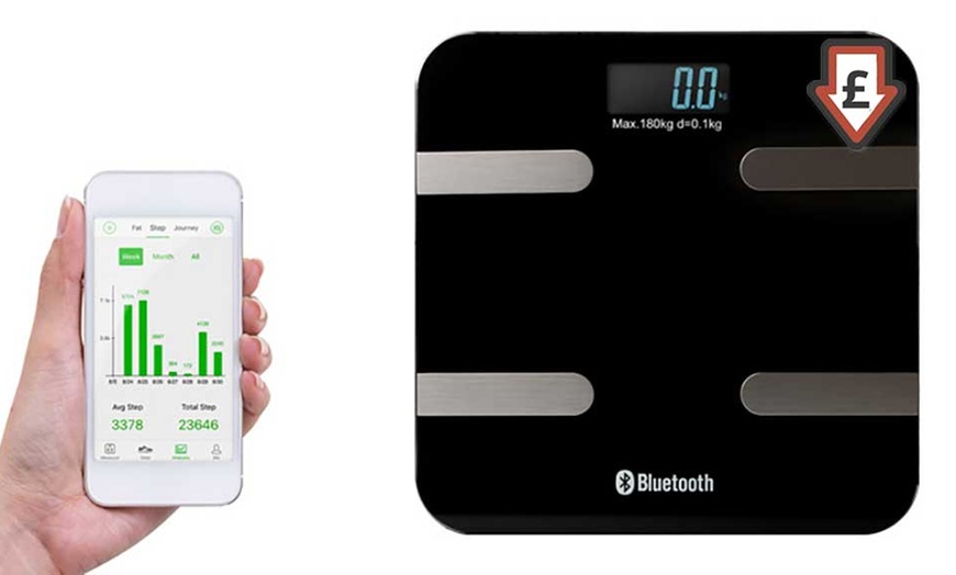 Image 1: Bluetooth Digital Scale