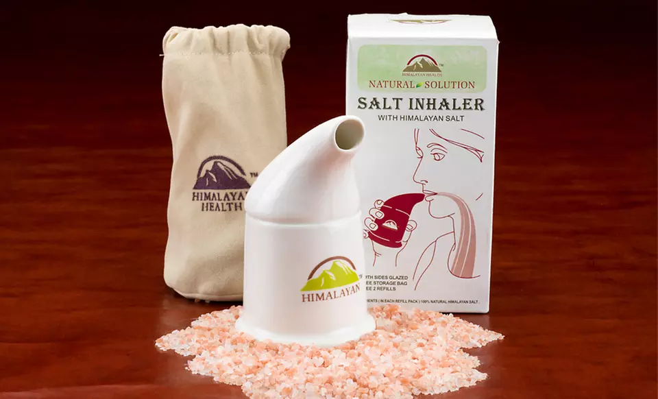 $12.99 for Himalayan Salt Inhaler Air Therapy ($34.99 List Price) - Primary Image