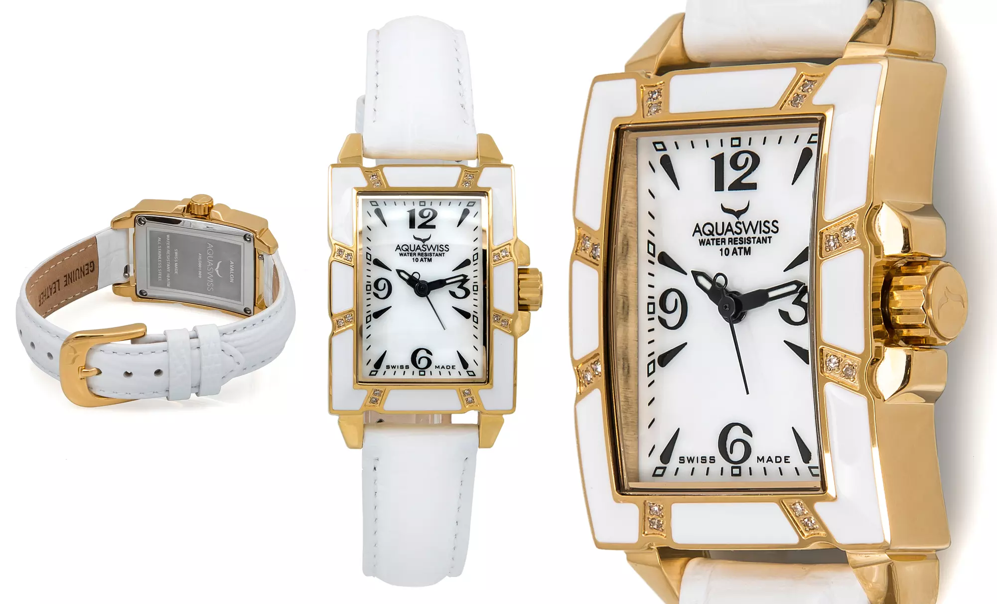 Aquaswiss Avalon Women's Swiss-Made Diamond Watch - Second Medium