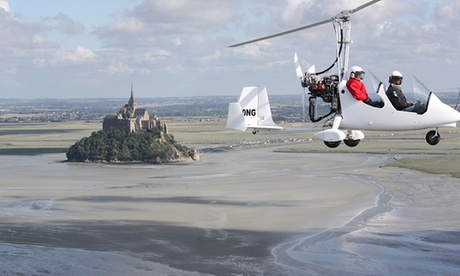 Vol en ULM au choix parmi découverte, Mont, baie, Émotion ou passion dès 50 € avec Normandie ULM Mont Saint Michel
