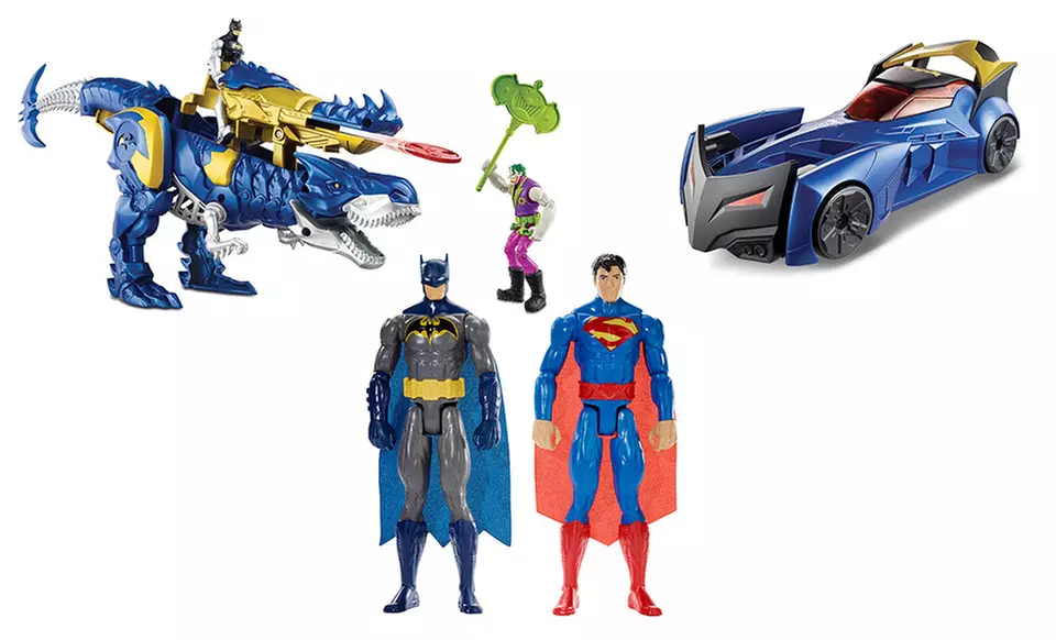 Batman Reptile Rage Battle Pack, Capture Claw Batmobile, or Batman and Cyberex Figures - Primary Image