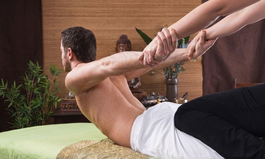 Image 3: 60 or 90-Min Solo or Couples Deep Tissue, Thai, or Swedish Massage 