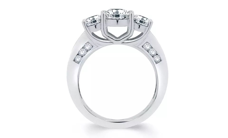 2.00 CTTW Diamond 3-Stone Ring in 14K Gold﻿. Free Returns.  - Second Medium