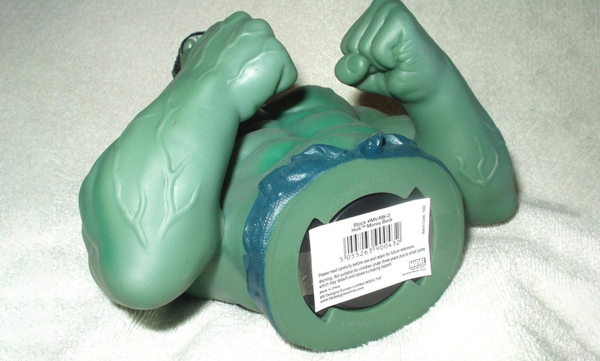 Image 2: Marvel Incredible Hulk Money Bank