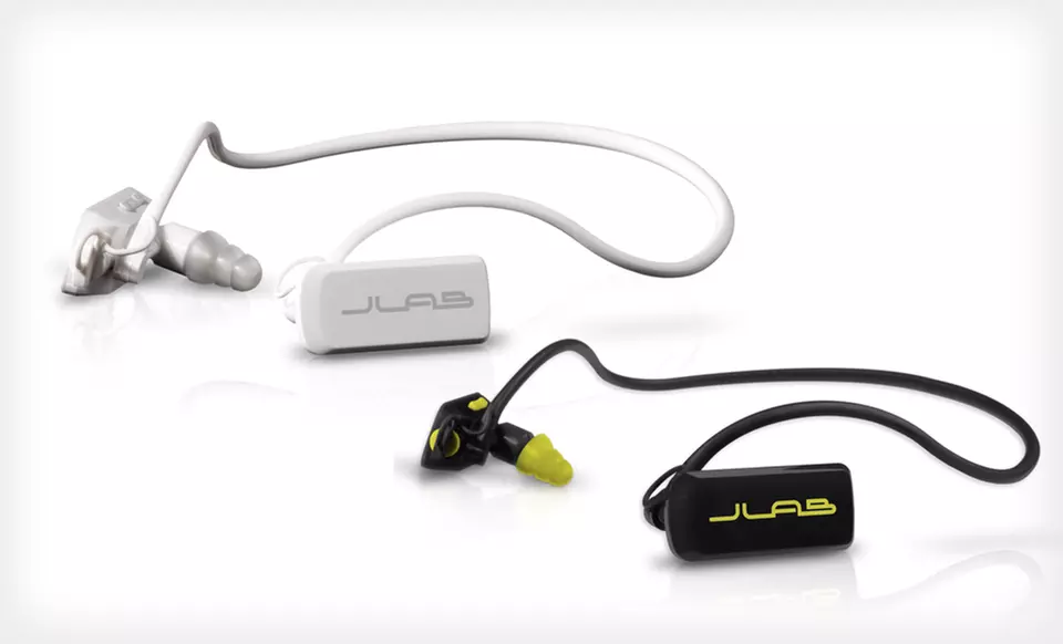 $44.99 for JLab 4GB Waterproof MP3-Player Headphones ($99.95 List Price). 4 Colors Available. Free Shipping and Returns. - Primary Image