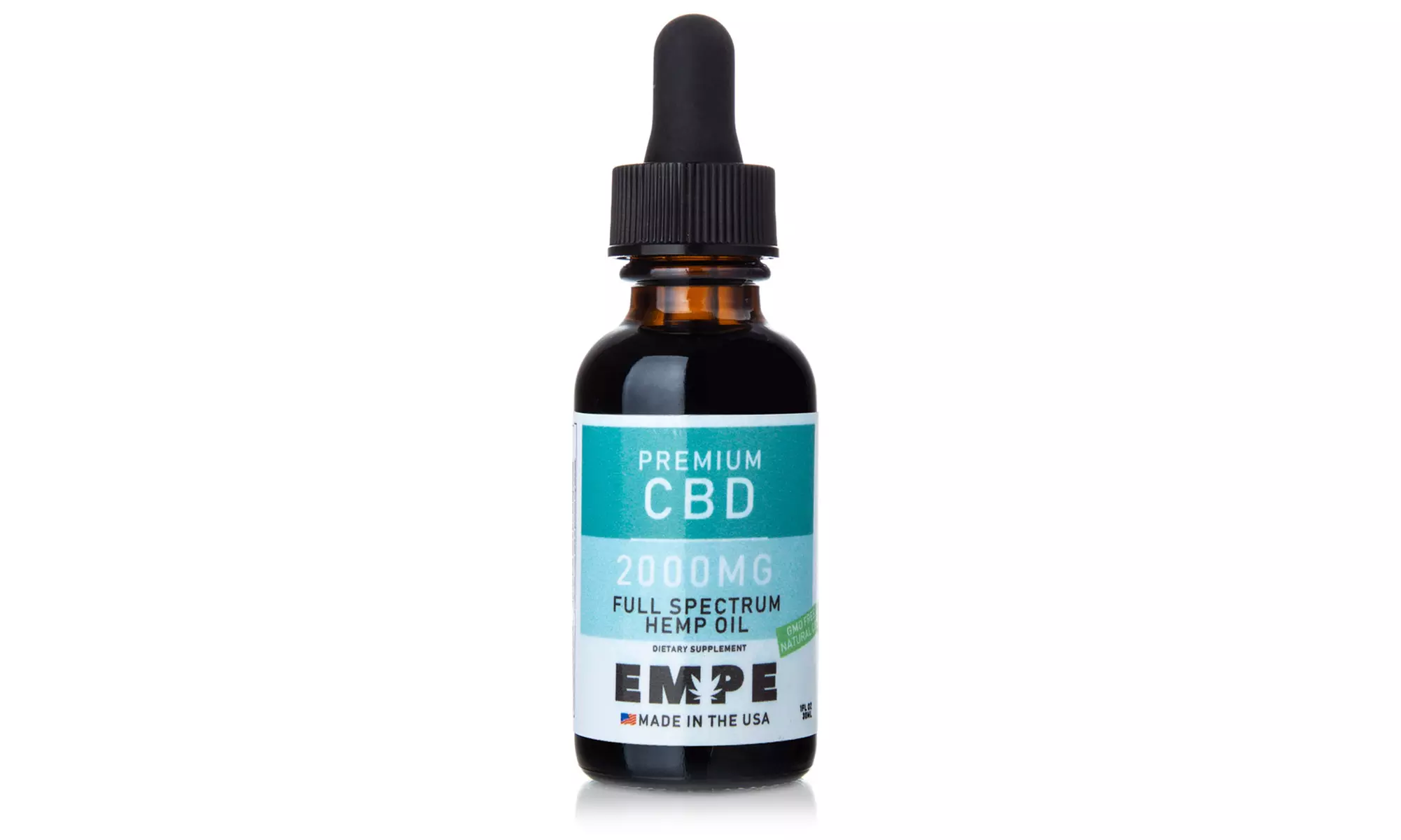 Premium Organic Full Spectrum CBD Oil Tinctures from Empe USA (500mg-2000mg) - Second Medium