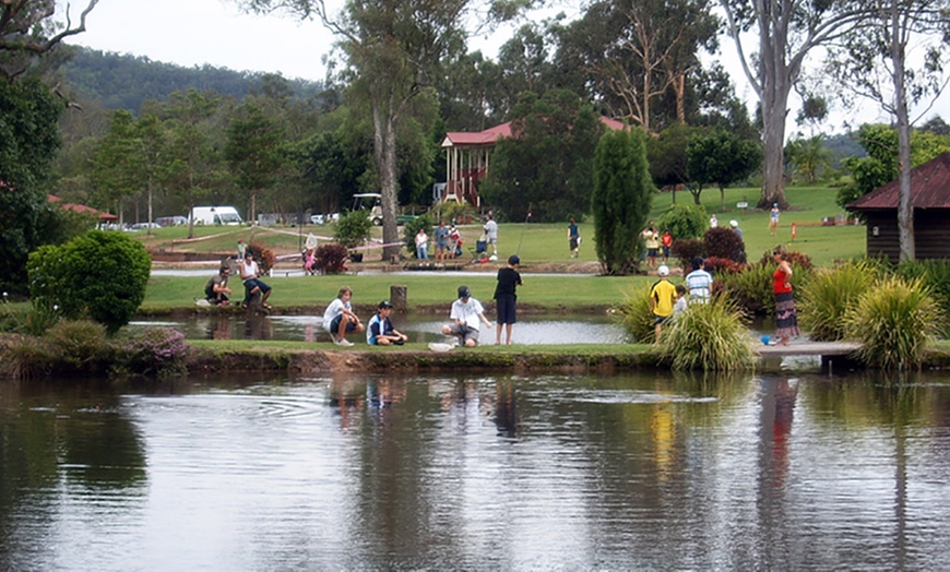 Image 11: Full-Day Fishing, Wildlife Encounter, Paddle Boating & Jumping Castle