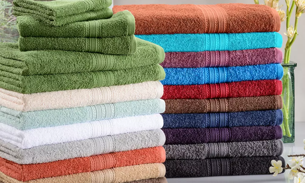 Superior Eco-Friendly 100% Cotton Washcloth or Hand Towel Set (6- or 12-Pack) - Primary Image