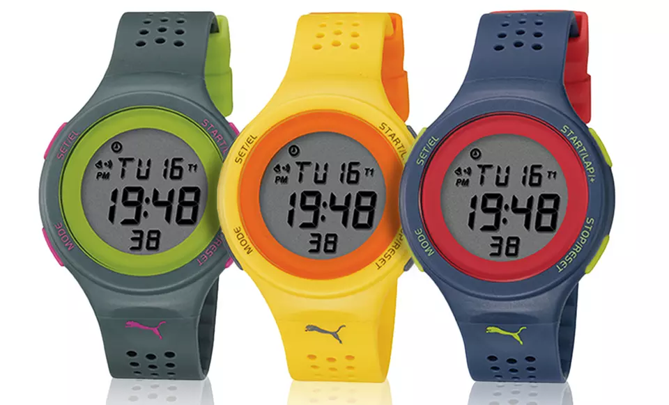 Puma FAAS Digital Running Watches - Second Medium