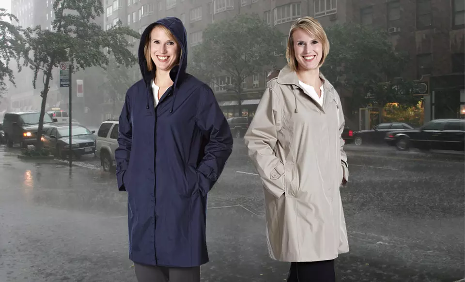 Totes Women’s Raincoats (Half Off). Available in Regular, Petite, and Plus Sizes. Free Shipping and Returns. - Primary Image