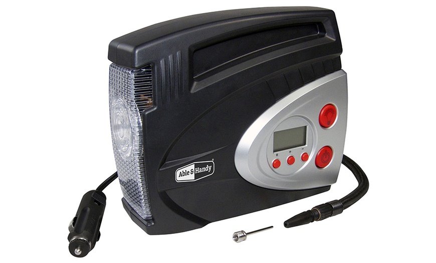 Image 3: 12V Digital Air Compressor