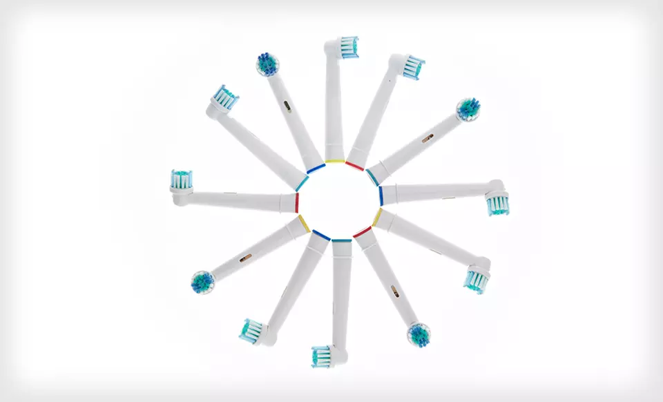 $11.99 for a 12-Pack of Oral-B-Compatible Replacement Toothbrush Heads ($60 List Price) - Primary Image