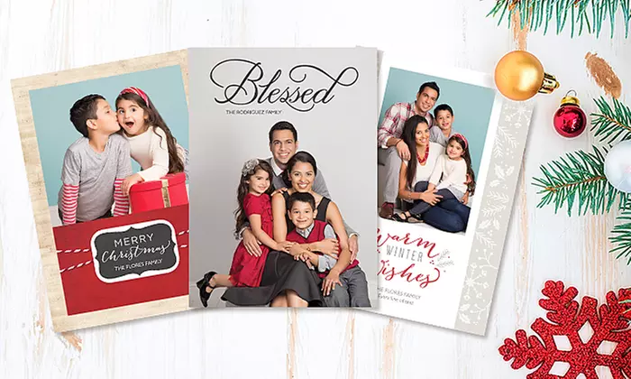 Professional Photo Session with 24, 36, or 60 Holiday Photo Cards at Target Portrait Studio (Up to 81% Off) - Primary Image