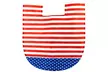 4-Piece Patriotic Bathroom Set with Contour Rug - Second Medium