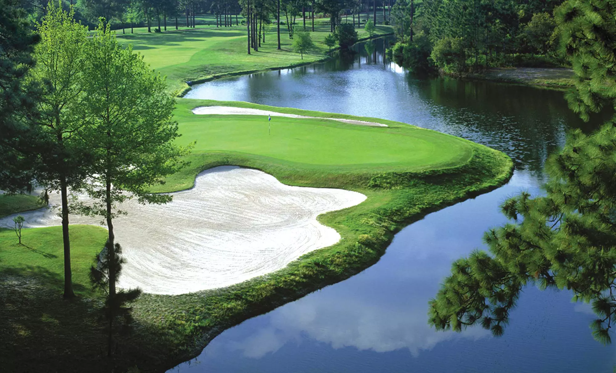 18-Holes of Golf with Cart Rental and Range Balls for Two or Four at Golden Bear Golf Club (Up to 64% Off) - Primary Image