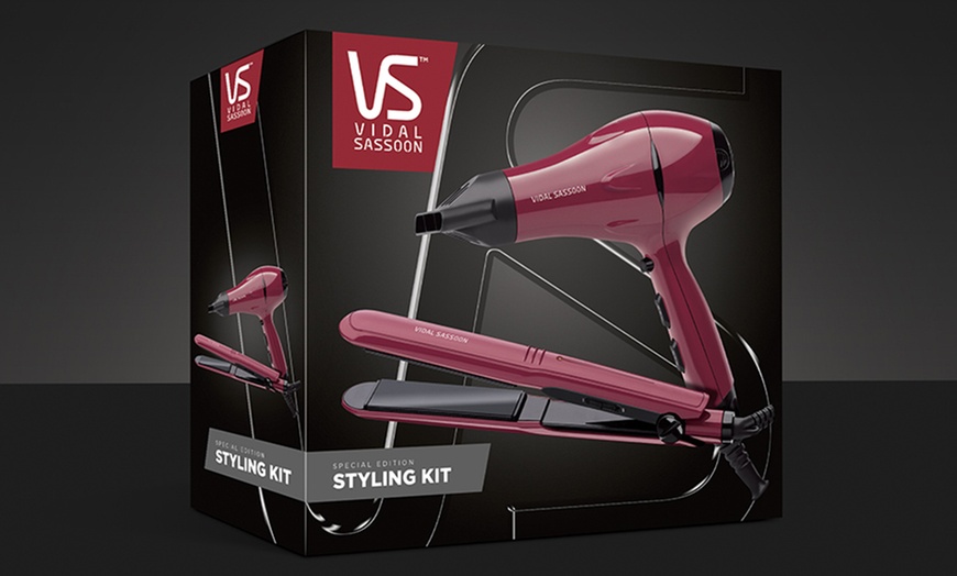 Image 1: Vidal Sassoon Styling Kit