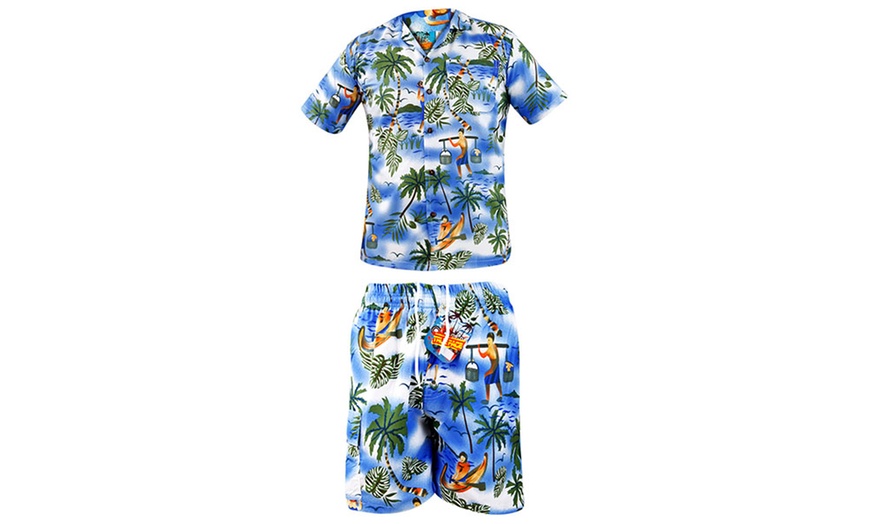 Image 8: Hawaiian Shirts and Shorts