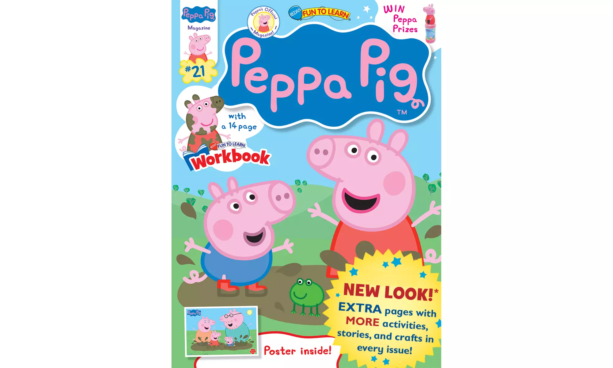 Six Month, One Year, or Two Year Subscription to Peppa Pig Magazine (Up to 45% Off). Three Options Available.  - Primary Image