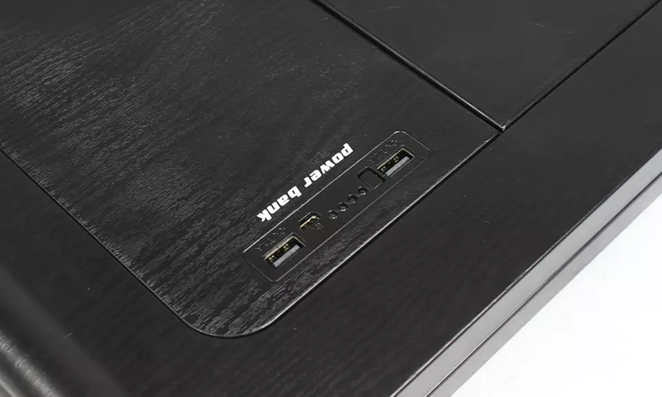 LEVO Bed Table with Rechargeable Power Bank for Tablets, Smartphones, and Laptops - Second Medium