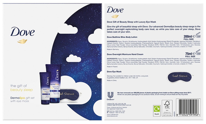 Image 3: Dove Beauty Sleep Gift Set