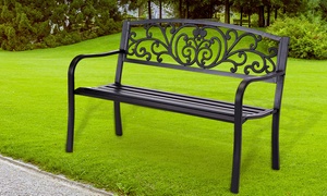 Outdoor Cast Iron Garden Bench