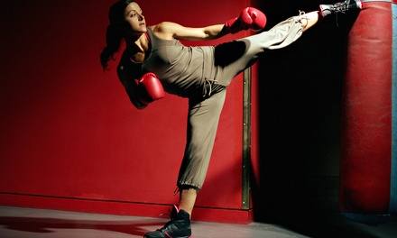 $49 for One Month of Unlimited Kickboxing Classes at Grizzly Cage ($160 Value)