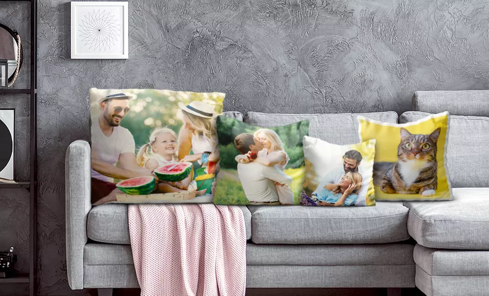 1 coussin basique ou premium, taille au choix, dès 8,99 € sur Photo Gifts (jusqu'à 78% de réduction) - Primary Image