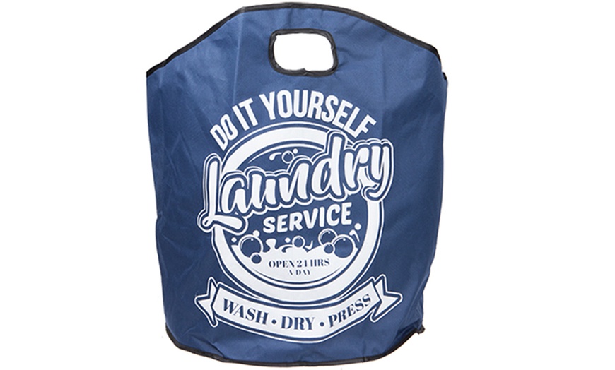 Image 3: Printed Laundry Bag