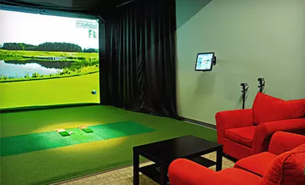 Three Hours of Golf-Simulator Play for Up to Four, or Private Lesson at LakeShore Links Indoor Golf (Up to 67% Off) - Primary Image