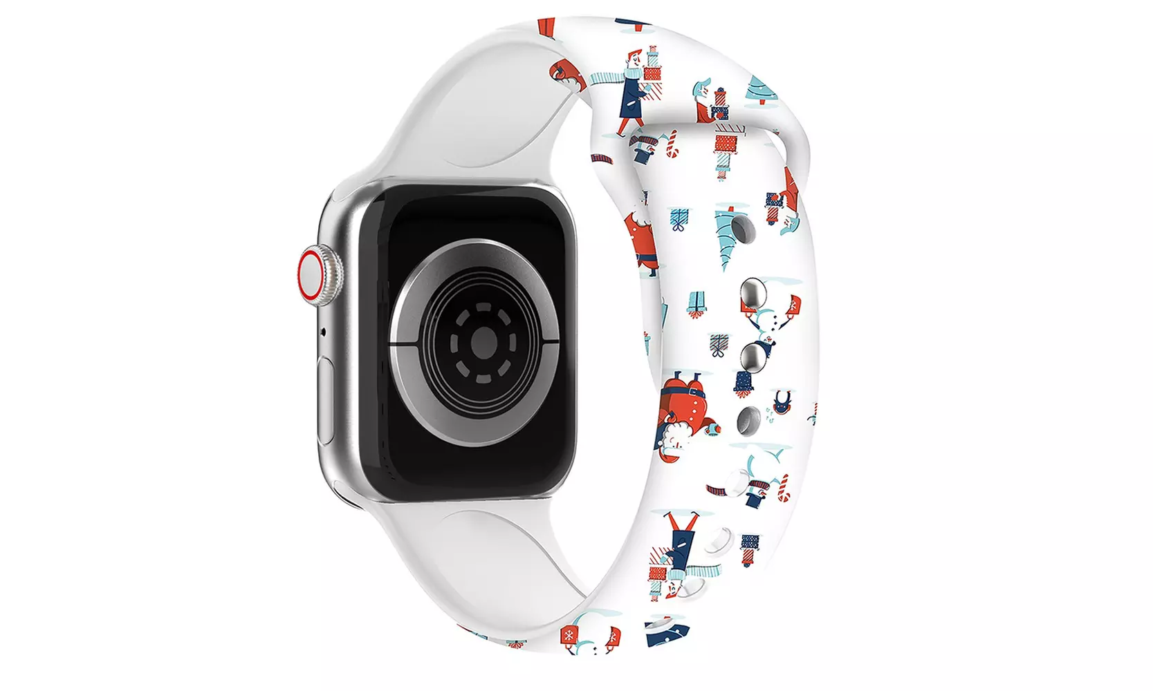 Waloo Christmas Silicone Sport Replacement Band For Apple Watch - All Series