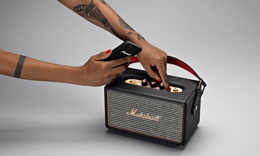 Image 8: Marshall Speaker or Headphones