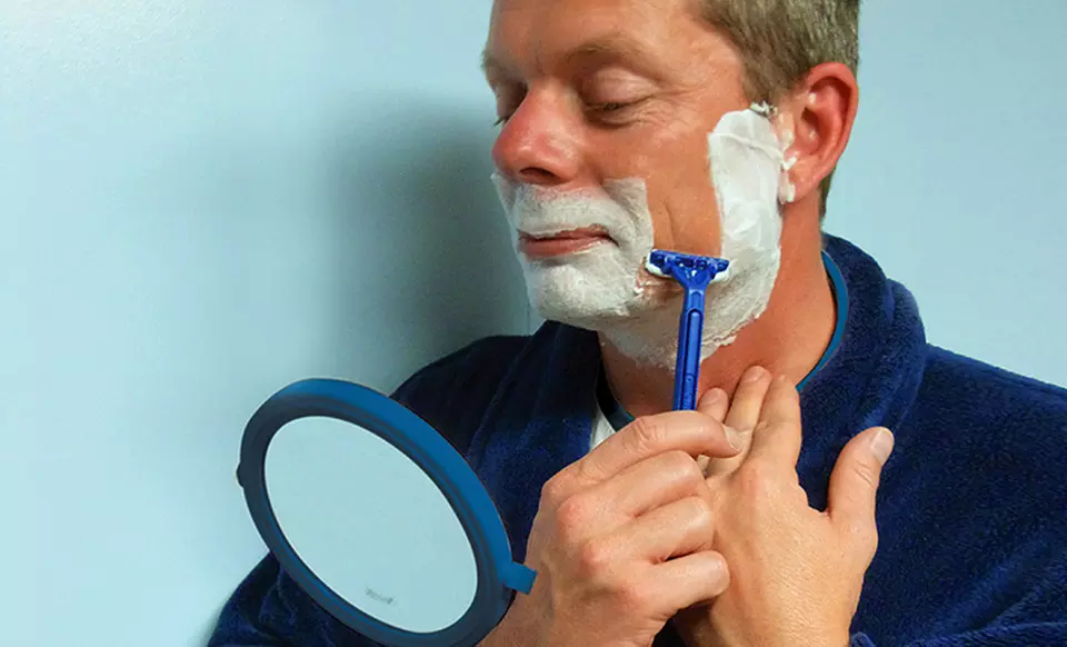 Men's Around-the-Neck Mirror - Primary Image