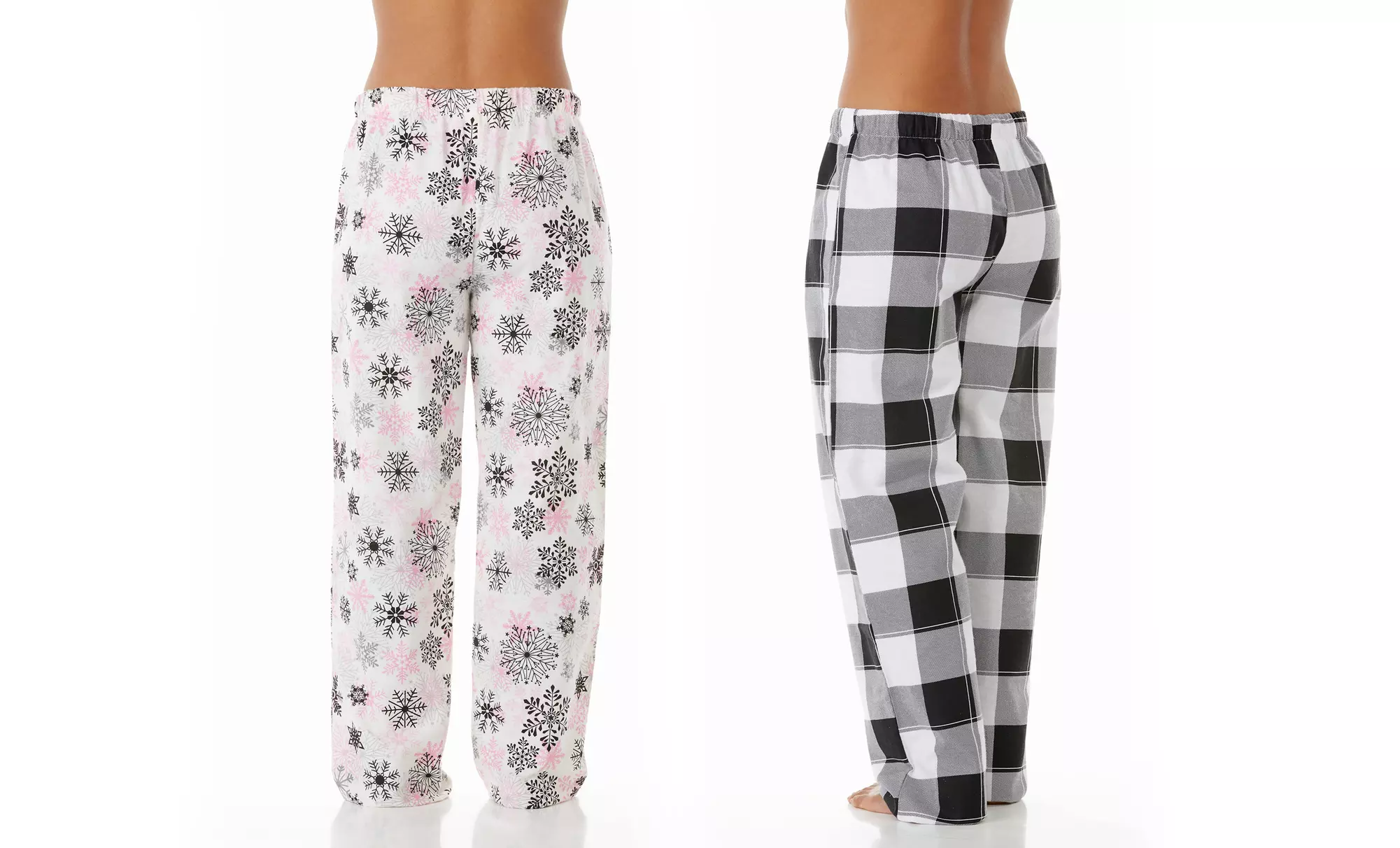 Women's Flannel Pajama Pants (2-Pack) (Size M) - Second Medium