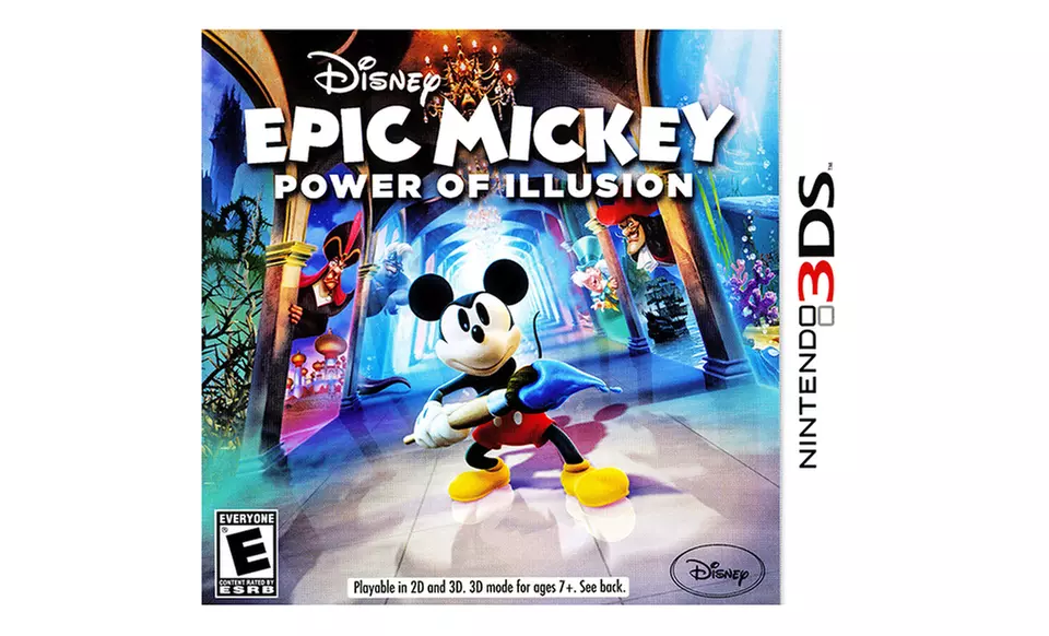 Disney Epic Mickey: Power of Illusion for Nintendo 3DS - Primary Image